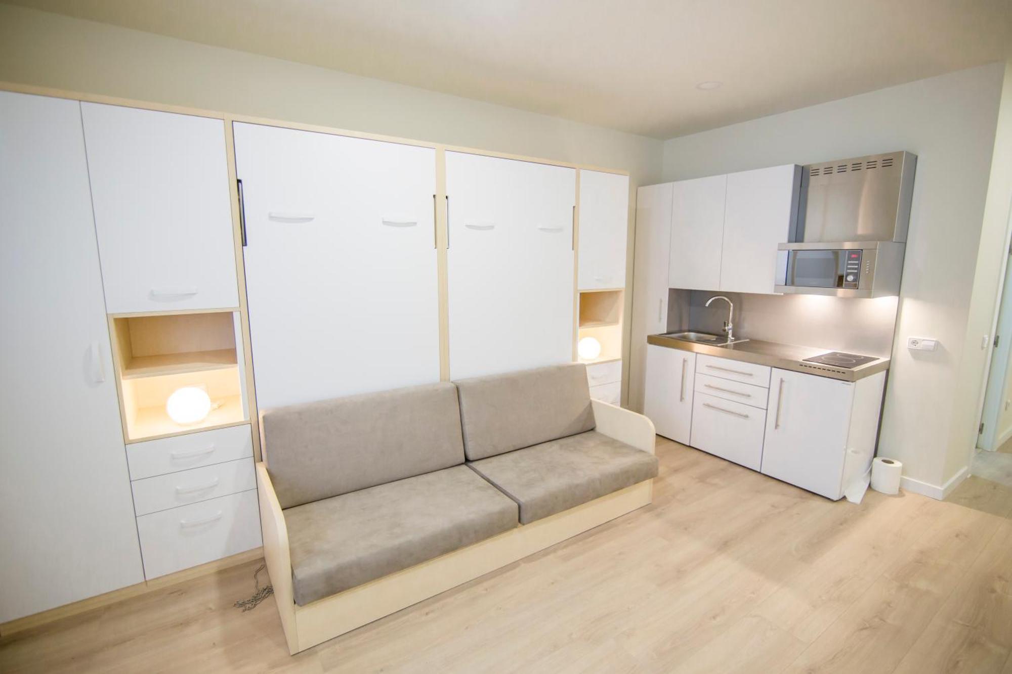 Apartamentos Plaza de Santiago - Estudios Turisticos - 1 LLAVE Pinto Exterior foto