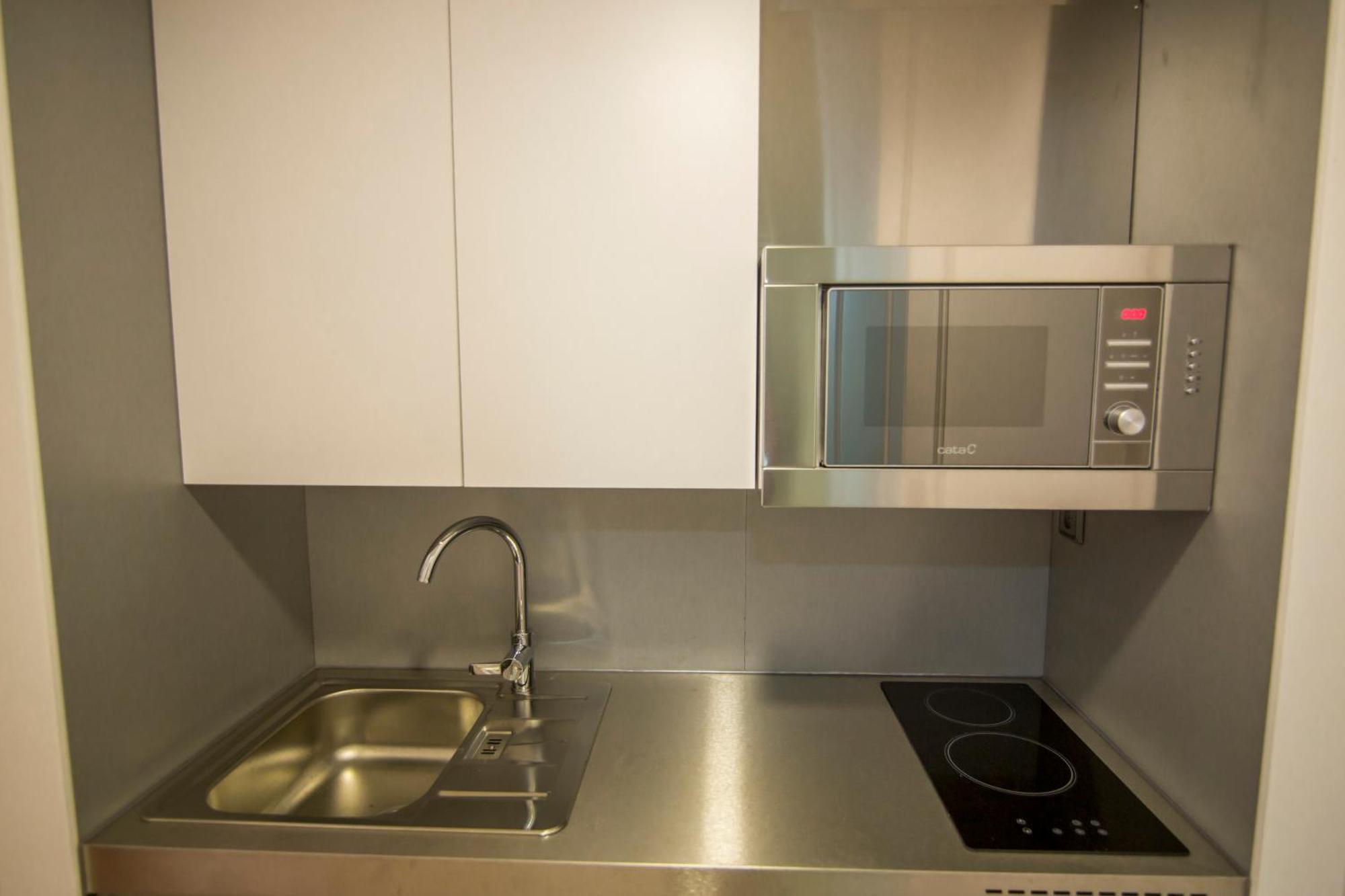 Apartamentos Plaza de Santiago - Estudios Turisticos - 1 LLAVE Pinto Exterior foto